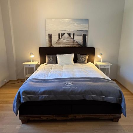 Seaside-Lodge, Top Apartment Spiez Bagian luar foto