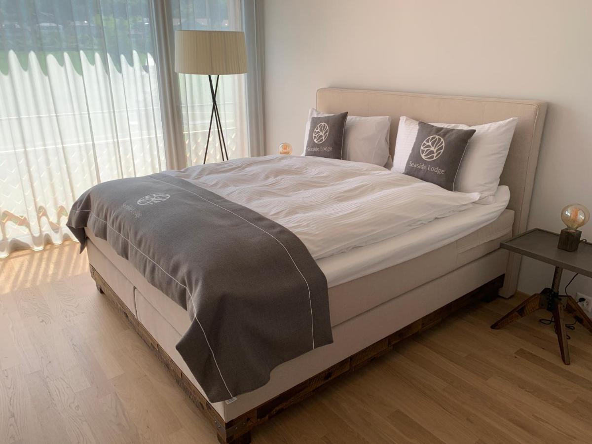 Seaside-Lodge, Top Apartment Spiez Bagian luar foto