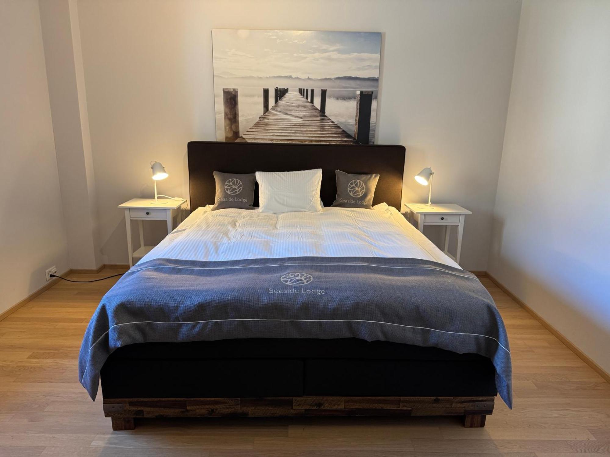 Seaside-Lodge, Top Apartment Spiez Bagian luar foto